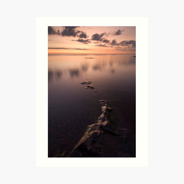 Lake Superior, Sunrise. Art Print