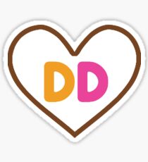DD Heart Sticker
