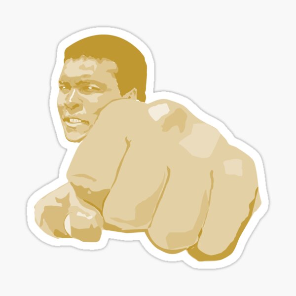 muhammad ali 'I Am The Greatest' Sticker