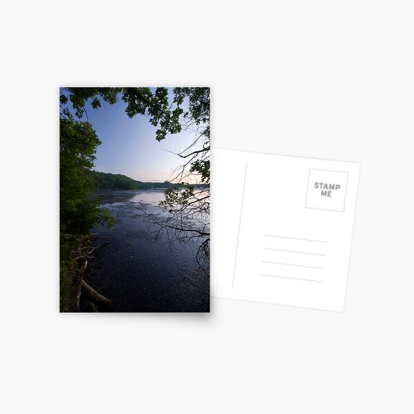 Little Falls Lake. Postcard
