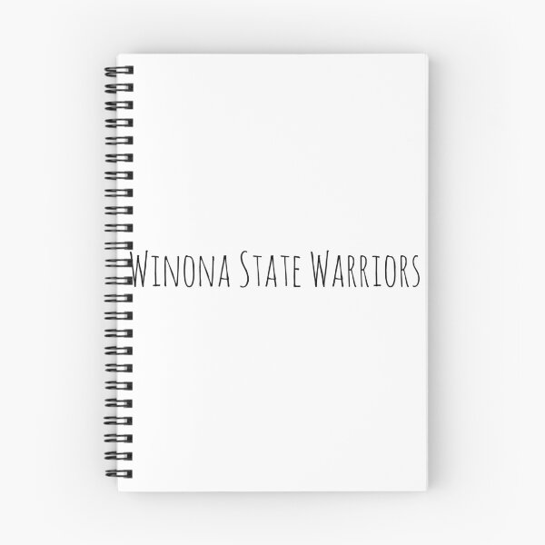 Item preview, Winona State Warriors (black font) designed and sold by emilywerfel.