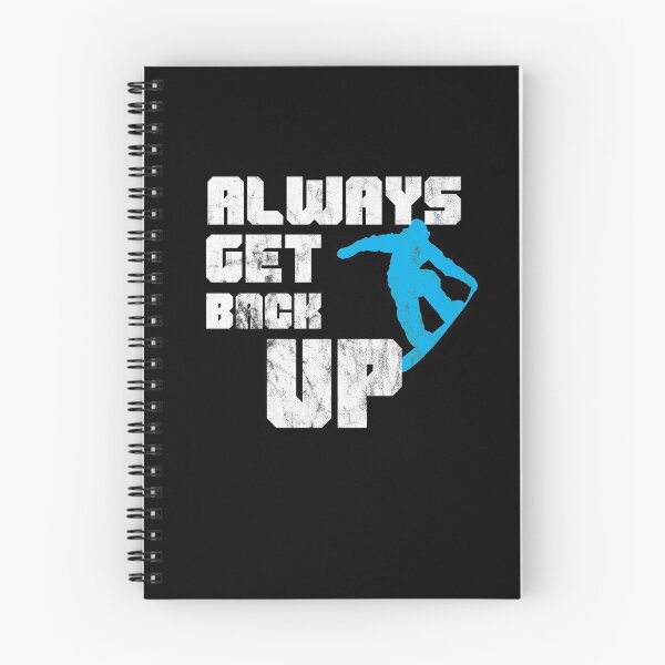 Item preview, Always Get Back Up Snowboard designed and sold by Jockeybox.