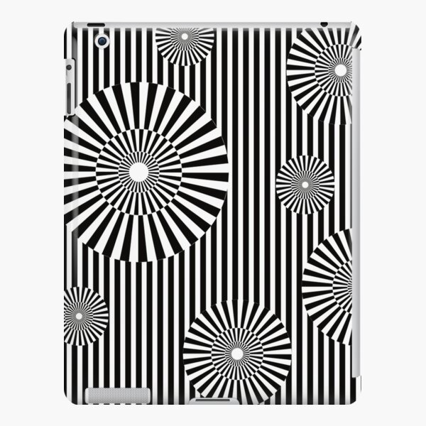 MOVING CIRCLES (BLACK) Funda rígida para iPad