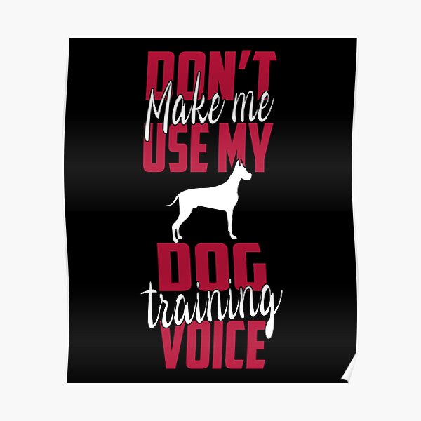 POSTER up to 18x18 Click Around & Find Out Dog Trainer Gift Positive Reinforcement Clicker Training Shaping