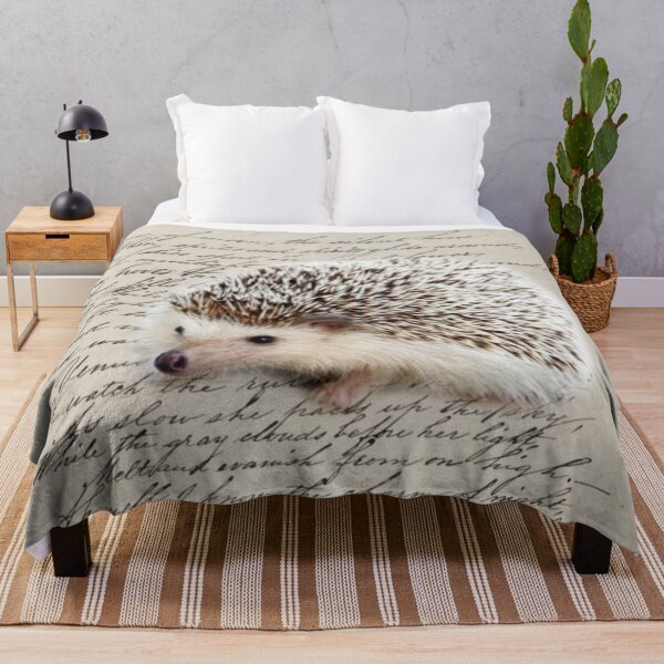 Item preview, dark academia autumn harvest french botanical woodland animal hedgehog designed and sold by LEILA ART SPACE.