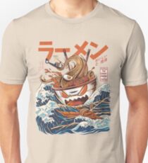 Die großen Ramen vor Kanagawa Slim Fit T-Shirt