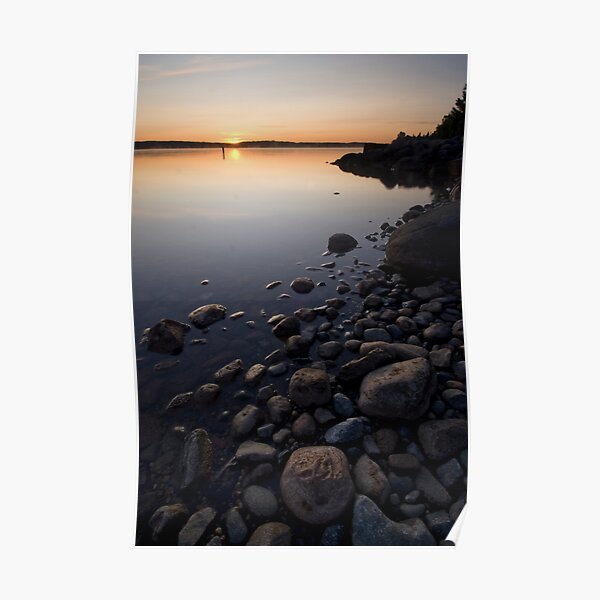 Leech Lake, Sunrise. Poster