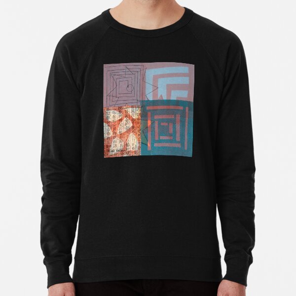 Star Smiling While Walking the Labyrinth Lightweight Sweatshirt