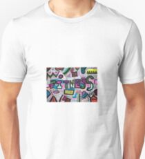 Fitness abstract drawing Unisex T-Shirt