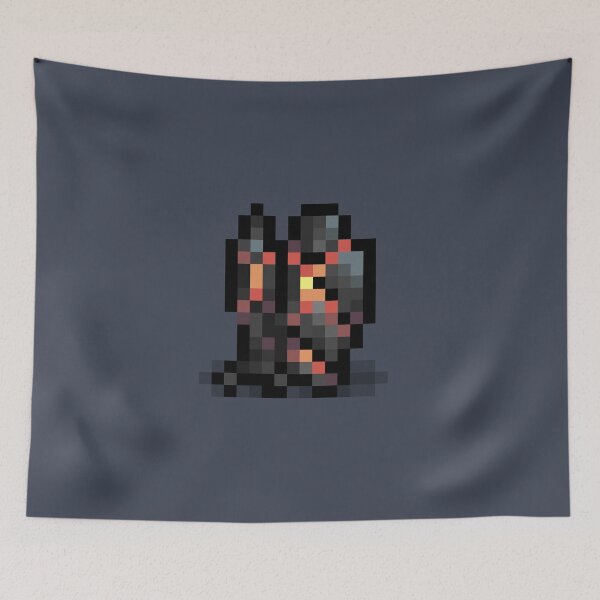 Item preview, Pixel Volcanic Greaves designed and sold by Ben Henry.