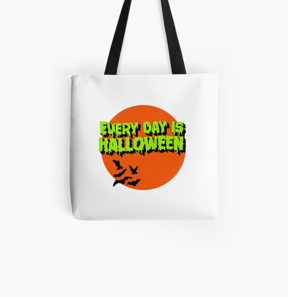 Every Day is Halloween All Over Print Tote Bag