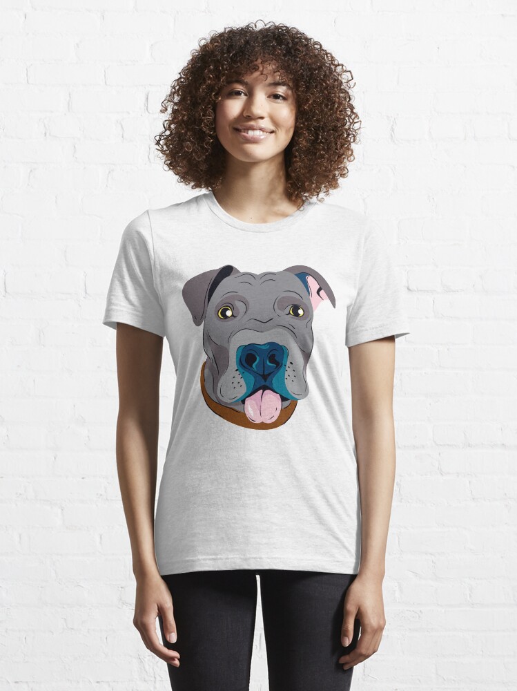 Thumbnail 6 of 7, Essential T-Shirt, Cute Pit Bull Dog Lovers Gifts designed and sold by Dogvills.