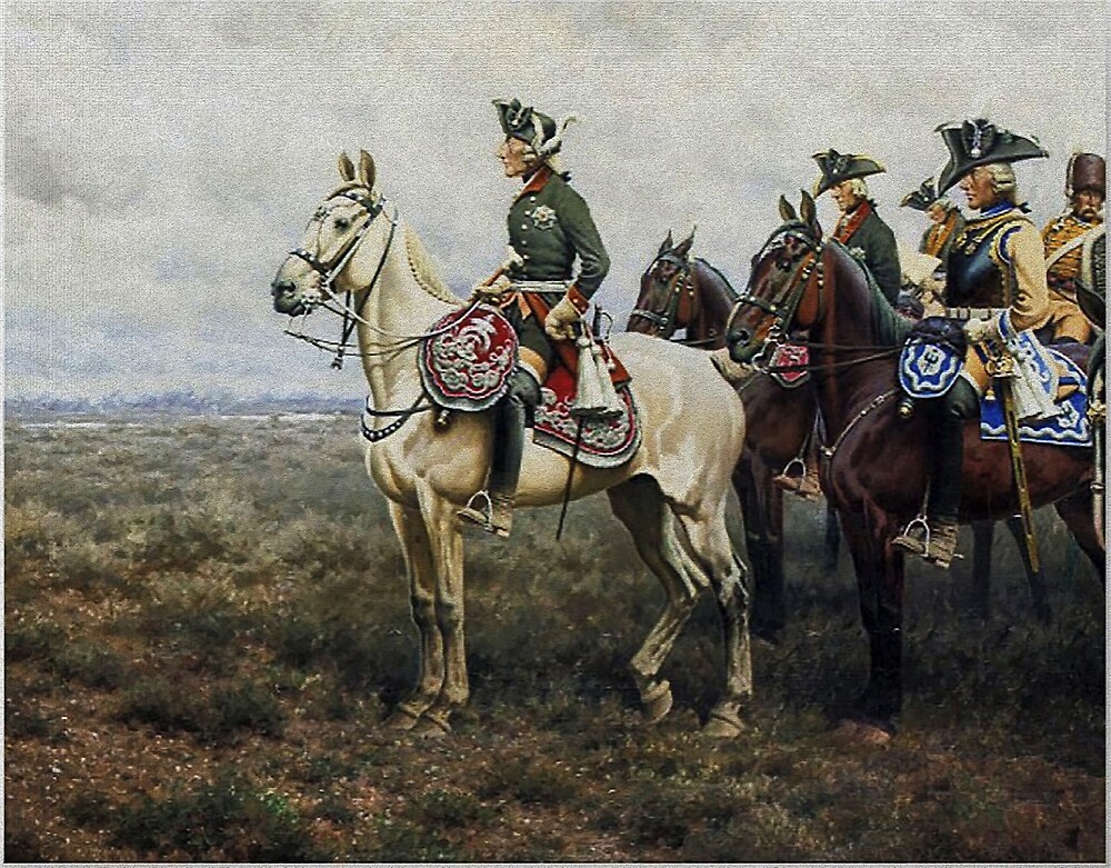 Frederick the Great at Battle of Leuthen by edsimoneit
