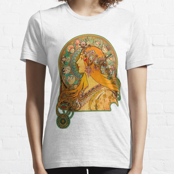 Zodiaque HD, (1896) - Alphonse Mucha T-shirt essentiel