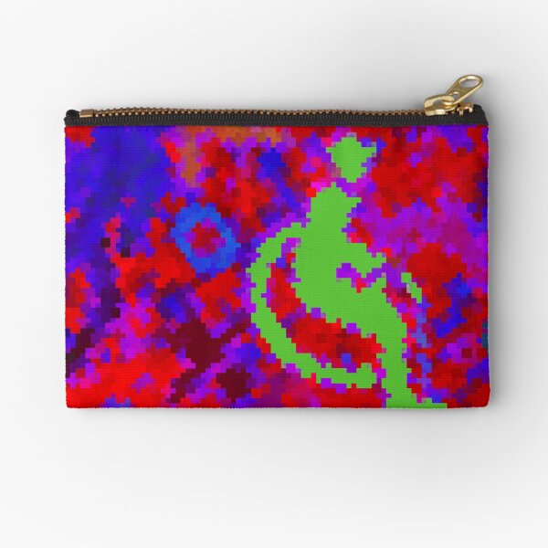 Handicap and Singularity Mozaïc 6 by RootCat/marie b. Zipper Pouch