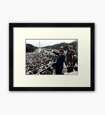 MLK's March On Washington, August 27, 1963 Framed Print