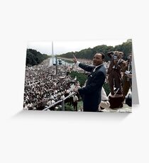 MLK's March On Washington, August 27, 1963 Greeting Card