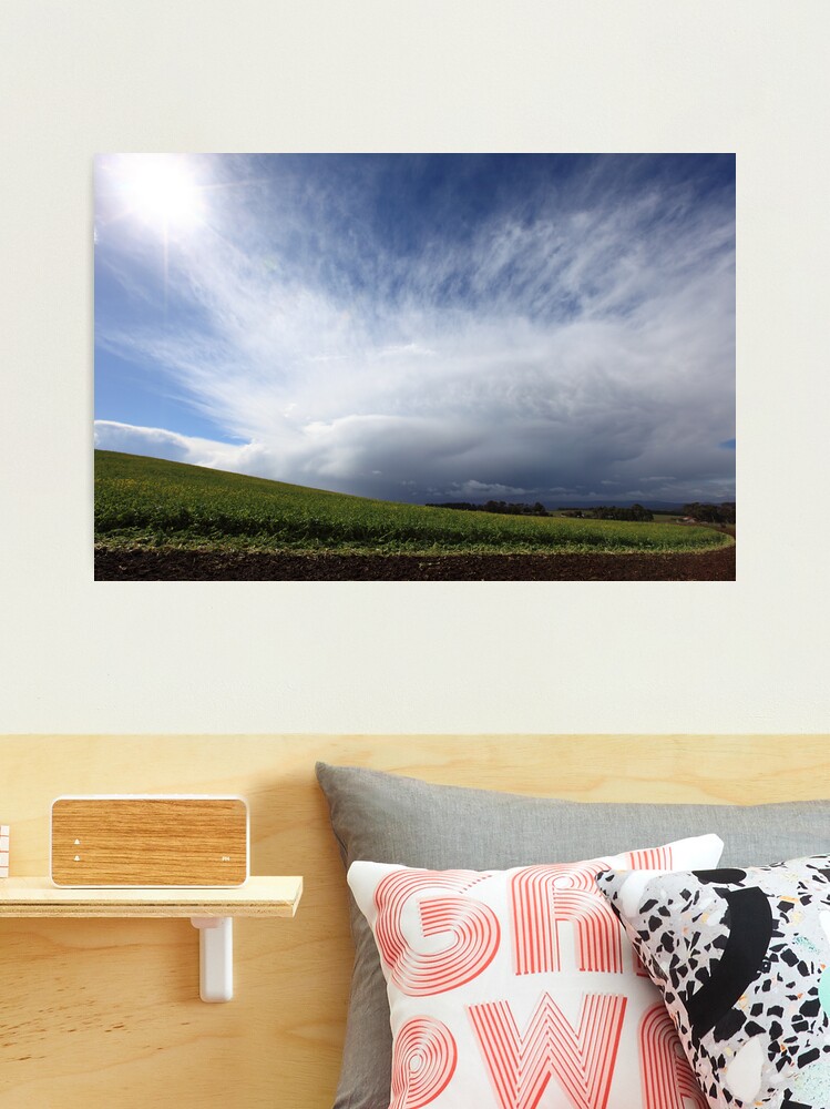 Photographic Print, Cloudscape, Devenport, Tasmania, Australia designed and sold by Michael Boniwell