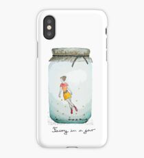 Fairy in a jar iPhone Case