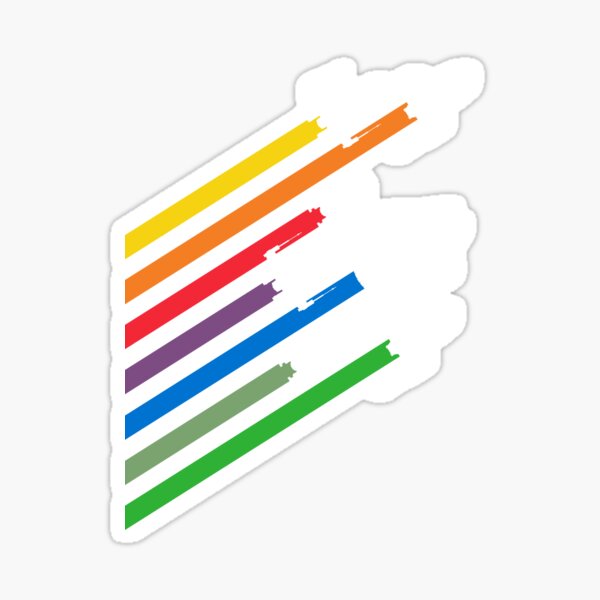 Rebellious Streaks Sticker