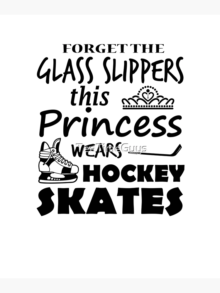 Forget The Glass Slippers This Princess Wears Hockey Skates