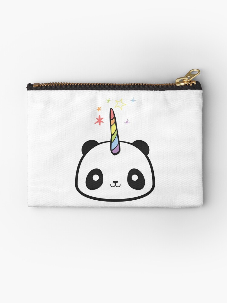 Panda Pencil Case, Zippered Pencil Pouch, Cute Handmade Pencil Case, Panda  Bear Pencil Bag, Gift for Kids, Gift for Her, Makeup Pouch 