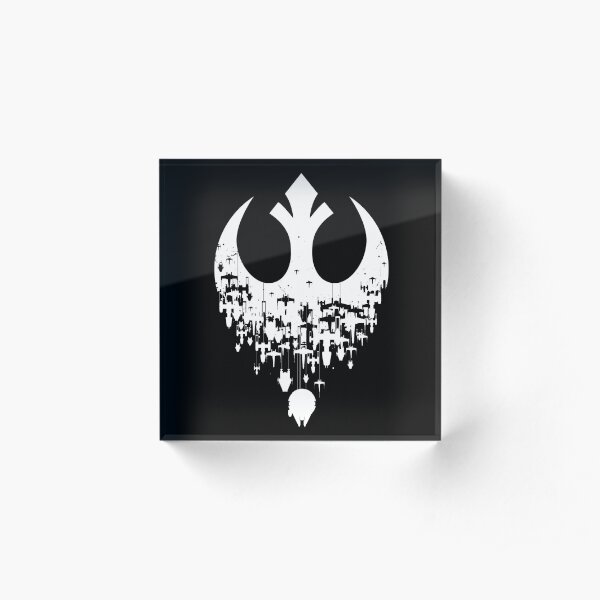 Fractured Rebellion Acrylic Block