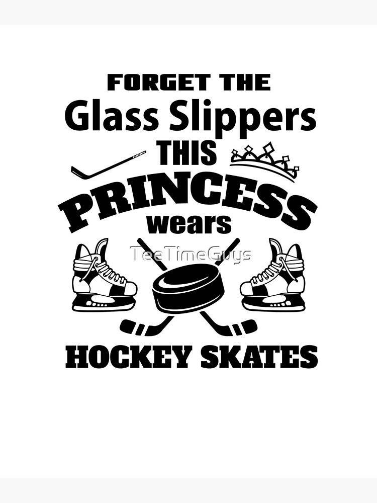 Forget The Glass Slippers This Princess Wears Hockey Skates