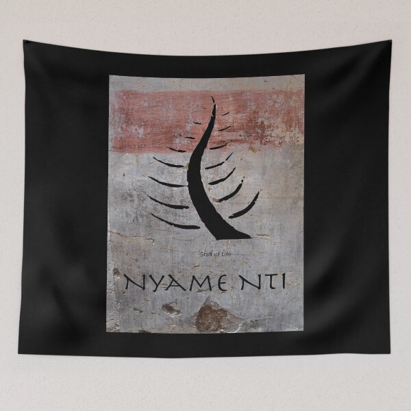 Item preview, Nyame Nti Adinkra Symbol designed and sold by GrimalkinStudio.