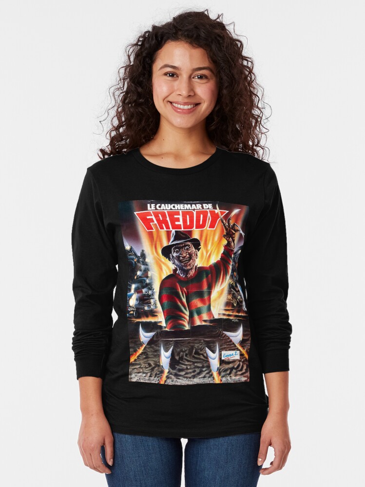 nightmare on elm street long sleeve shirt