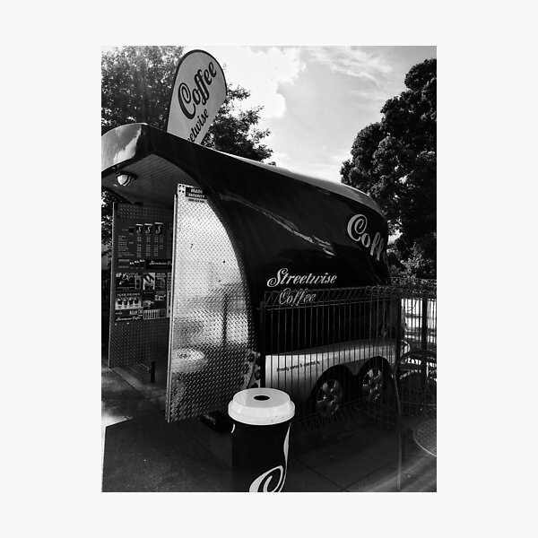 Streetwise Kaffee Fotodruck