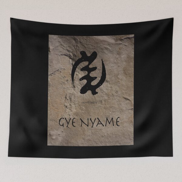 Item preview, Gye Nyame Adinkra Symbol designed and sold by GrimalkinStudio.