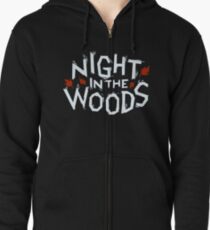 Night in the Woods logo Zipped Hoodie