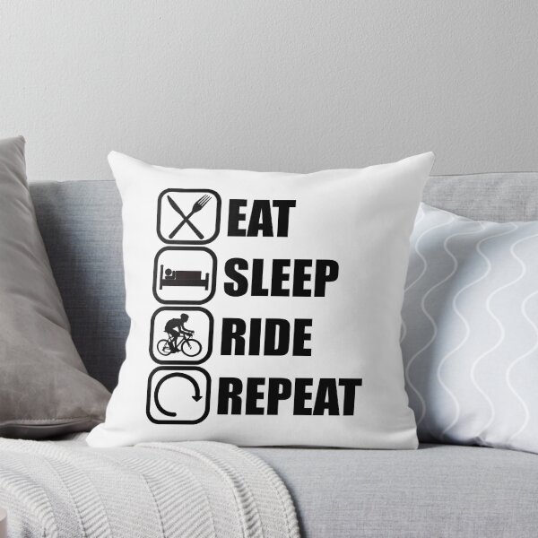 Item preview, Eat Sleep Ride Repeat Cycling Design designed and sold by chriswilson111.