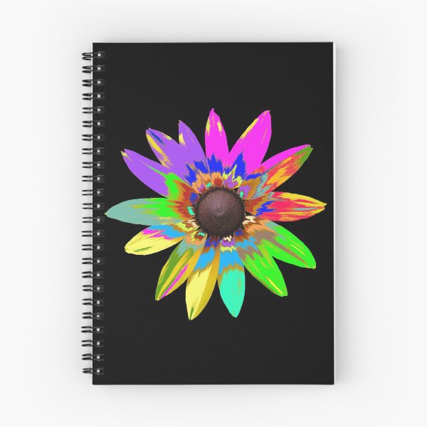 Item preview, beautiful colorful flower, rainbow, blossom, nature designed and sold by rhnaturestyles.