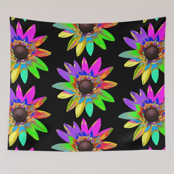 Item preview, beautiful colorful flower, rainbow, blossom, nature designed and sold by rhnaturestyles.