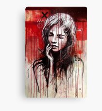 DISSOLVED GIRL Canvas Print