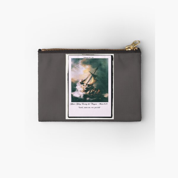 Item preview, Old Master Rembrandt ... "Lord we perish" designed and sold by CatholiCARDS.