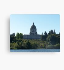 Capital In Olympia Washington Leinwanddruck