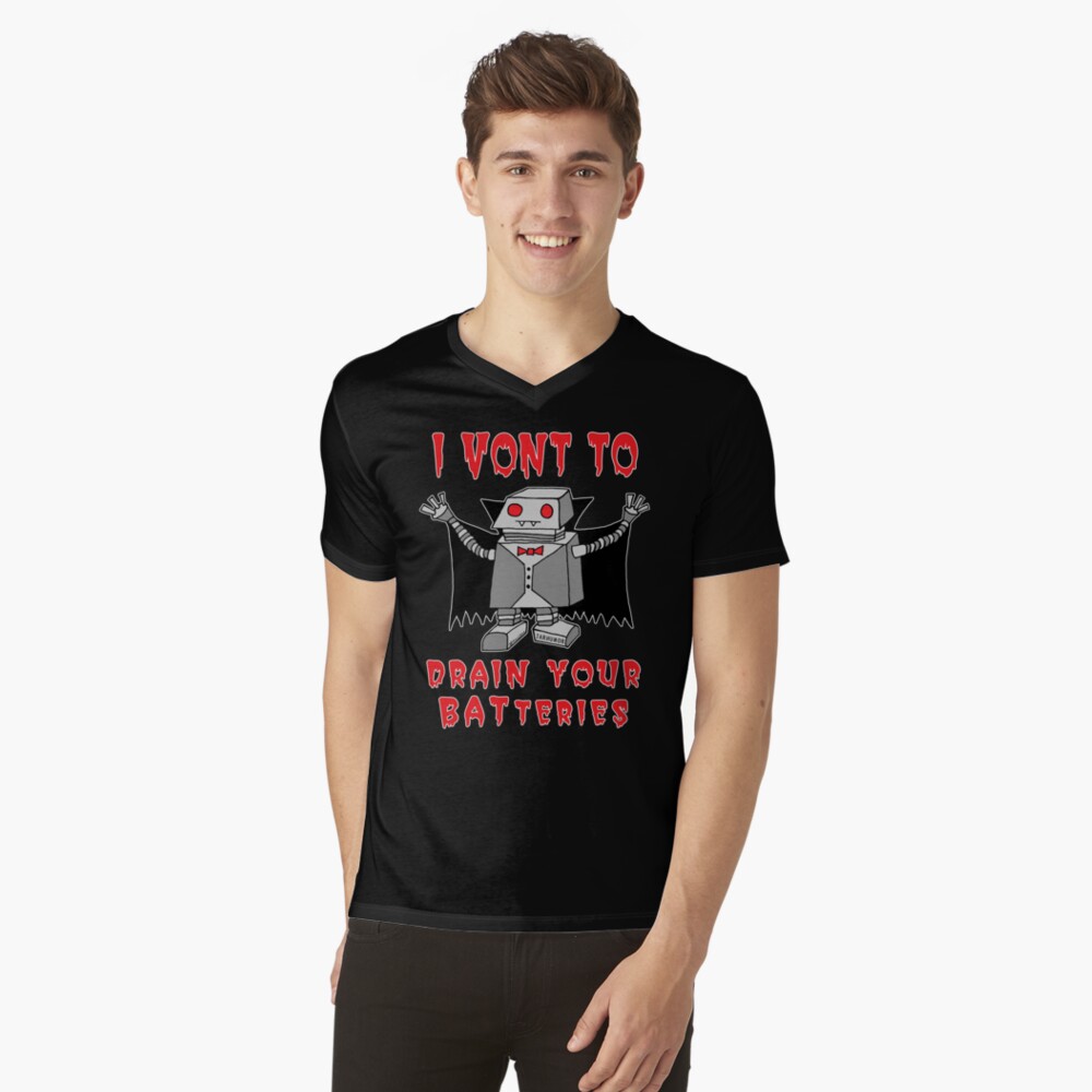 Item preview, V-Neck T-Shirt designed and sold by jarhumor.
