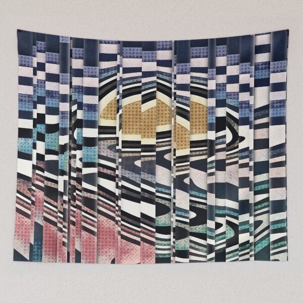 Item preview, Abstract Sunset Over Hills designed and sold by Phil Perkins.