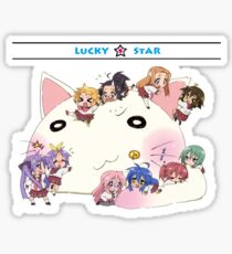 Lucky Star Chibi "Chibi Star!" Sticker