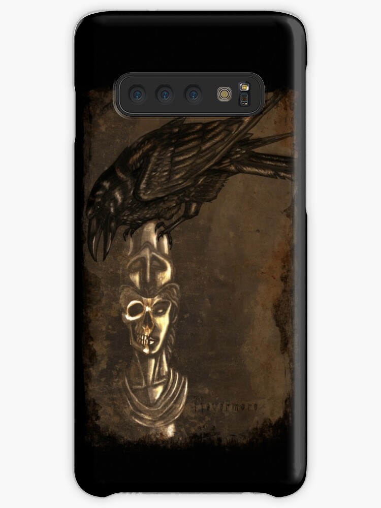 Raven Skull Samsung S10 Case