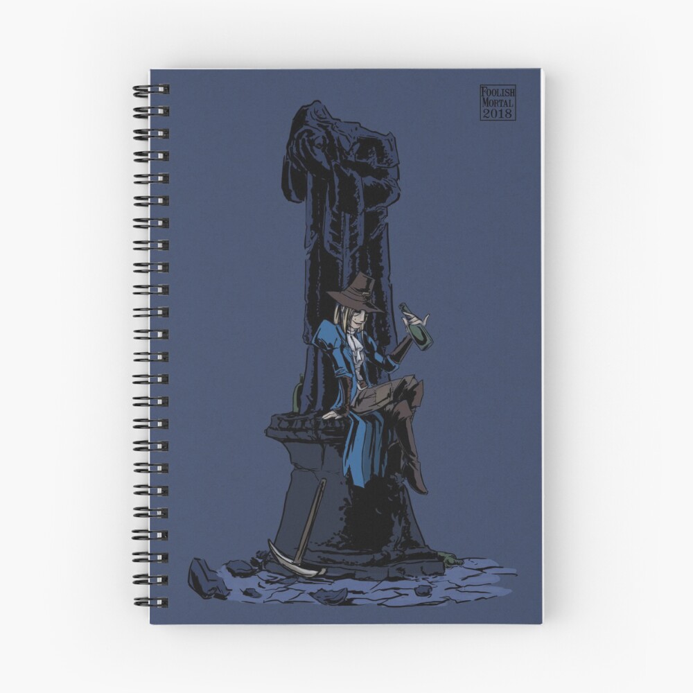 Item preview, Spiral Notebook designed and sold by FoolishMortal.