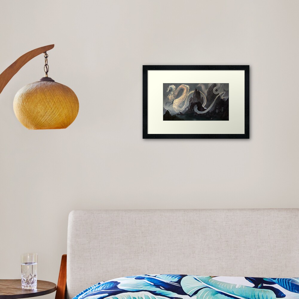 Item preview, Framed Art Print designed and sold by clockbirds.