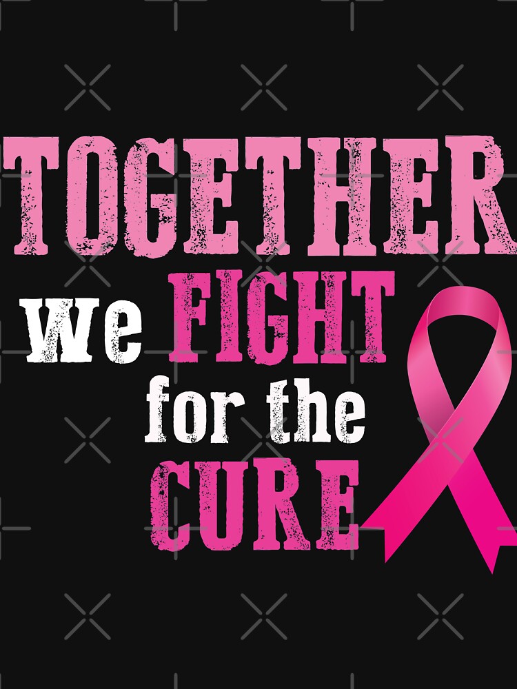 "We Fight For The Cure Breast Cancer" Tshirt by URBANBOX Redbubble