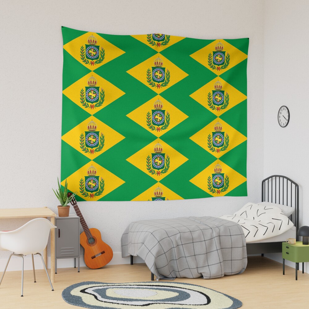 Empire of Brazil flag Tapestry for Sale by Tonbbo