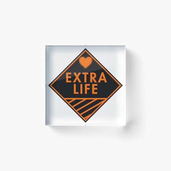 Item preview, Extra Life (orange) designed and sold by xtrolix.