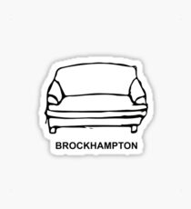 brockhampton couch Sticker