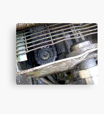 working parts Metal Print